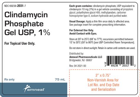 DailyMed - CLINDAMYCIN PHOSPHATE gel