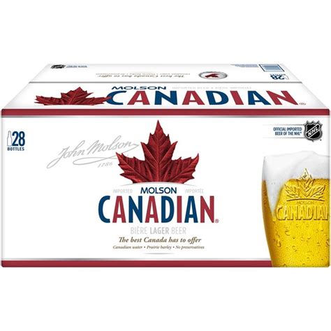 Molson Canadian Beer (12 oz) - Instacart