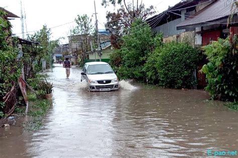 Incessant rain floods Manipur : Most areas in Imphal valley districts ...