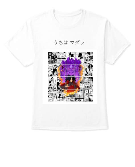 anime tshirt ,madara uchiha