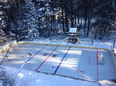 Incredible backyard rink has ice-level bar, golf cart Zamboni (Photos)