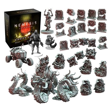 Nemesis Lockdown Stretch Goals | Board Game – Gameology