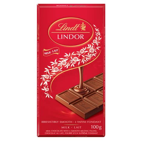 Lindt LINDOR Milk Bar 100g – Lindt Chocolate Canada