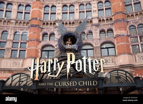 Harry Potter and the Cursed Child (Play), Palace Theatre, Cambridge Circus, London, UK Stock ...