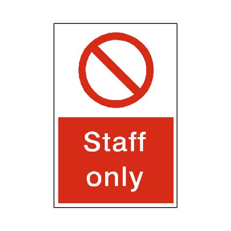 Staff Only Transparent | PNG All
