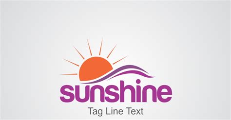 SunShine Logo Design Template #202233 - TemplateMonster