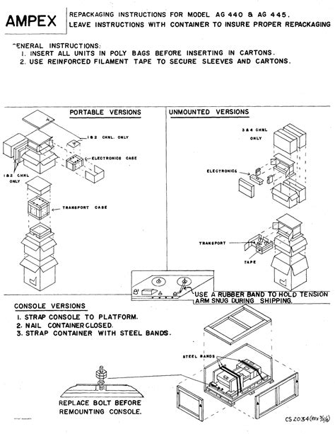 Packing Instructions