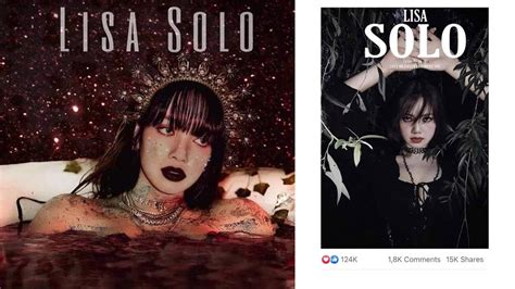 Lisa's solo debut teaser photos suddenly appeared on social networks ...