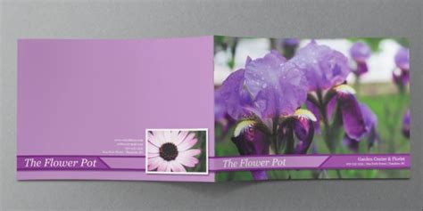 Booklet Template Design CS5 CS4 Flower Pot Garden, Flower Pots, Flowers, Free Booklet Template ...