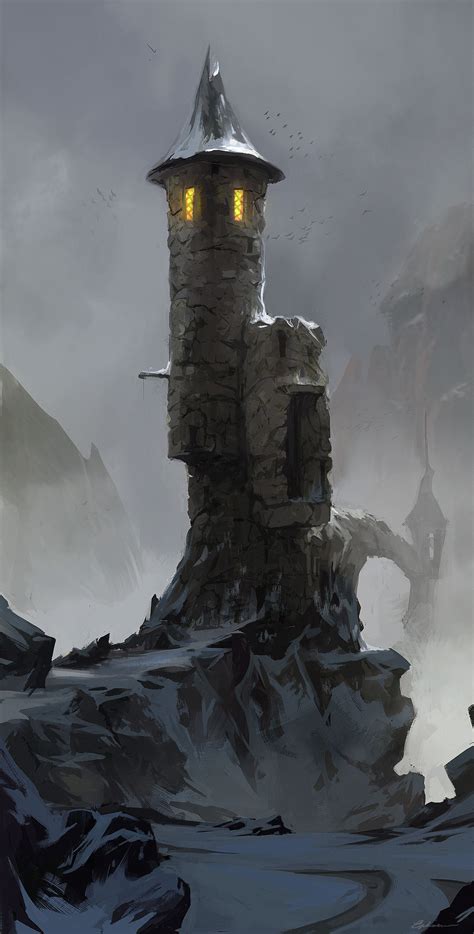 ArtStation - wizard tower