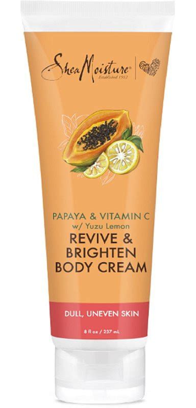 Ingredients list Shea Moisture Papaya & Vitamin C Revive