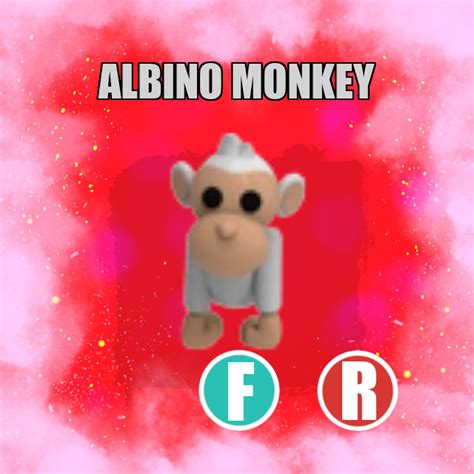 Albino Monkey FLY RIDE Adopt Me