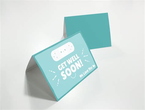 Get Well Soon Cards Printable Digital Card Recovery Gifts - Etsy