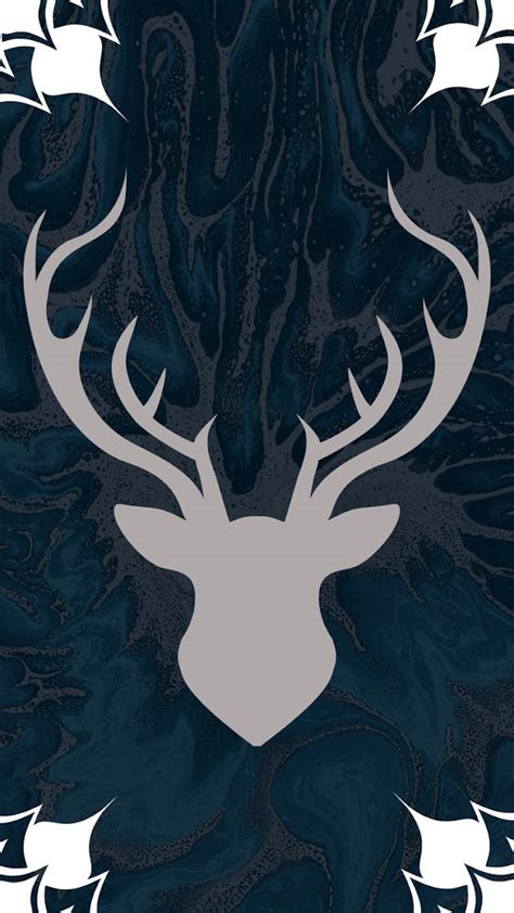 Download Shadow And Bone Deer Antlers Wallpaper | Wallpapers.com