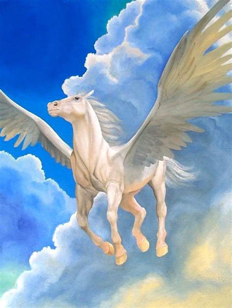 Image result for big would a pegasus wings have | Fantasy horses, Mythical creatures art ...