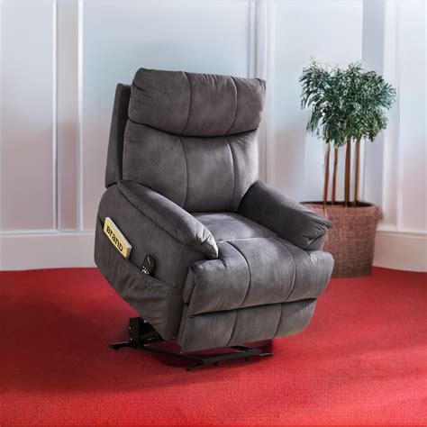 Power Reclining Lift Chair with Heat and Massage, Gray – My Lift Chair