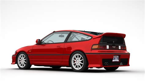 Honda Crx Mugen 1990 3D model | CGTrader