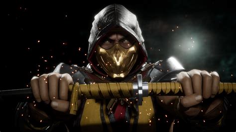 Scorpion, Mortal Kombat 11, 4K, #177 Wallpaper PC Desktop