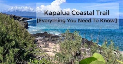 Kapalua Coastal Trail Map - Beulah Sallyann