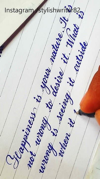 Neatest cursive handwriting | Practice Cursive | Learn Calligraphy | # ...