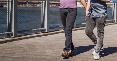 Couple Walking and Holding Hands · Free Stock Photo