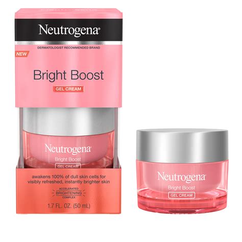 Neutrogena Bright Boost Brightening Gel Moisturizer Face Cream, 1.7 fl. oz - Walmart.com