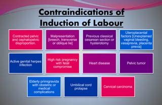 Medical induction of labour | PPT