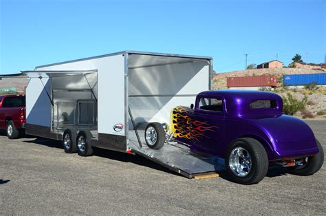 Aluminum Car Trailer Specifically Designed to Haul Cars — JIMGLO Trailers