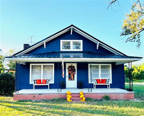 Blue exterior house paint on our home. Front Door Paint Colors, Blue Paint Colors, Painted Front ...