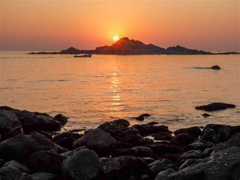 Om Beach at Sunset,near Gokarna,Karnataka,India Stock Photo - Image of leisure, landscape: 149843226