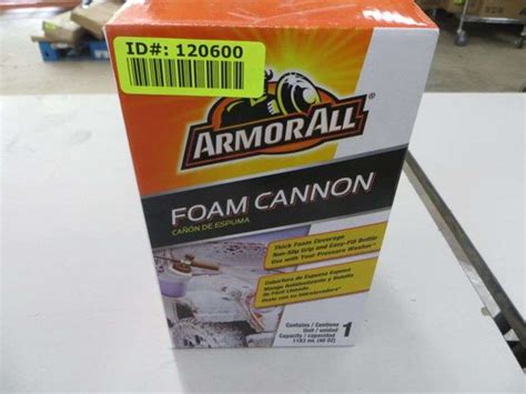 Armor All Foam Cannon 1 Unit - Lambrecht Auction, Inc.