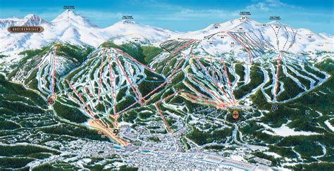 Breckenridge Piste Map / Trail Map (high res.)