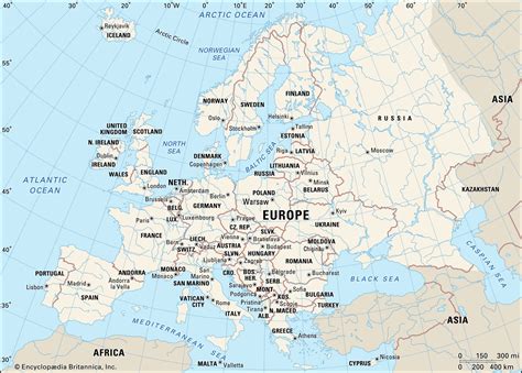 Europe - Land | Britannica