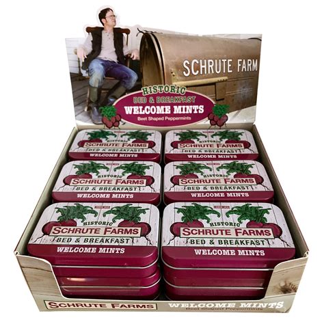 Schrute Farms Welcome Mints - Boston America Corp.