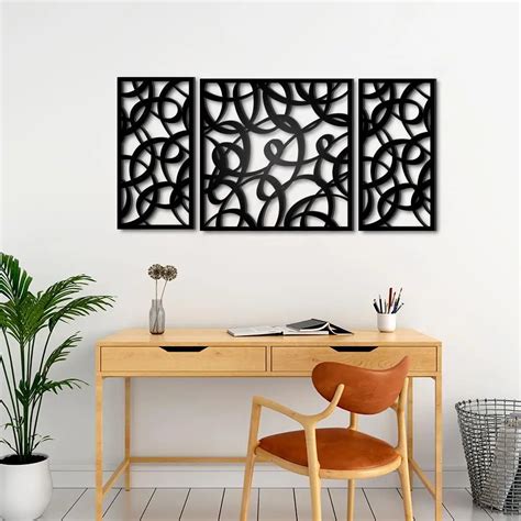 Beautiful Mdf Decorative in Black color Design Wooden Wall Hanging ...