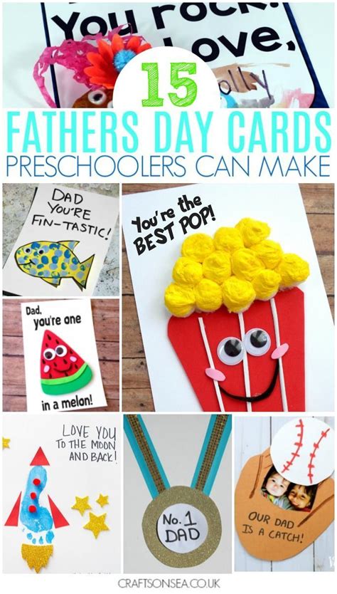 30+ Fathers Day Crafts for Preschoolers | Father's day diy, Diy father's day crafts, Fathers day ...