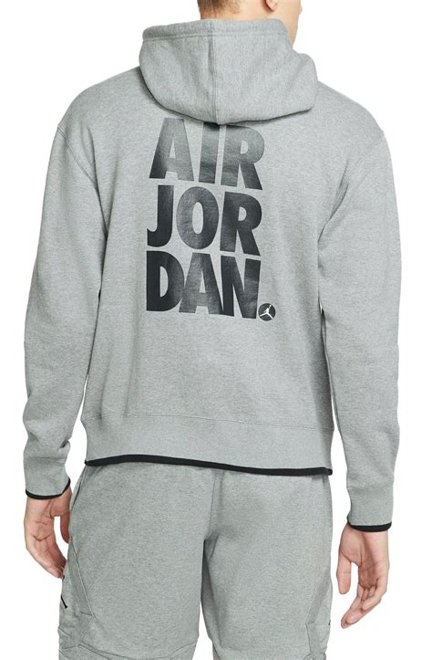 JORDAN Jumpman Classics Printed Fleece Pullover Hoodie CV2244 091 - Shiekh