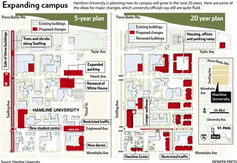 Hamline University Campus Map - Zip Code Map