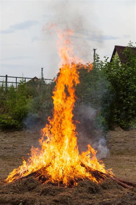 Bonfire stock photo. Image of fiery, arson, flicker, danger - 39092800