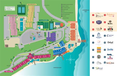 Simpson Bay Resort, Marina & Spa - Site Plan