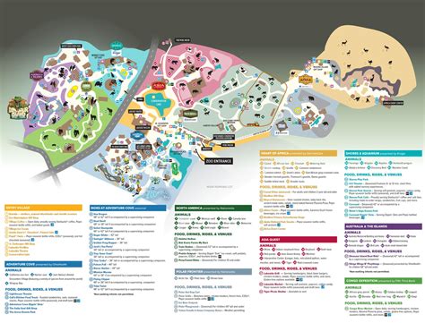 Park Map | Columbus Zoo and Aquarium