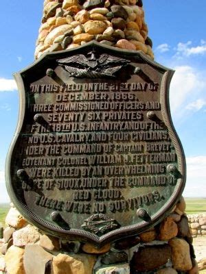 Fetterman Massacre Memorial Historical Marker