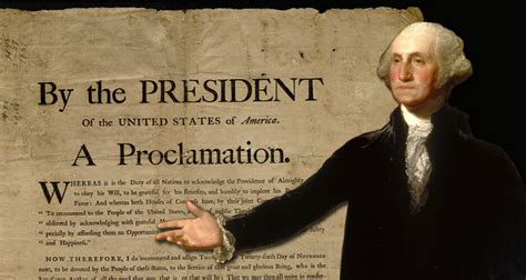 George Washington's Thanksgiving Proclamation from 1789