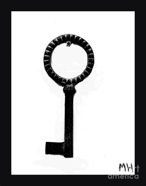 Skeleton Key Two Black and White Photograph by Marsha Heiken | Fine Art America