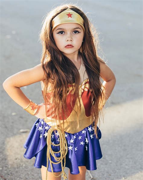 The Classic Wonder Woman/Kid Costume — Doloris Petunia