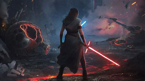 Rey Star Wars The Rise Of Skywalker 2019 New Wallpaper,HD Movies Wallpapers,4k Wallpapers,Images ...