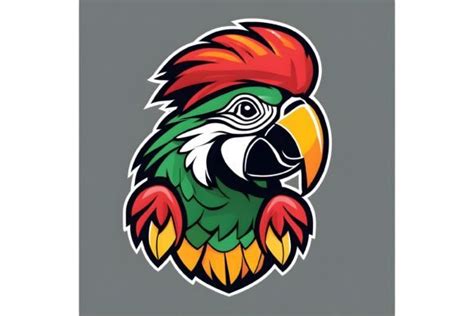 Bird Mascot Logo Graphic by mimishop · Creative Fabrica