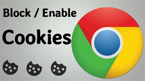 How To Enable / Block Cookies On Google Chrome - YouTube