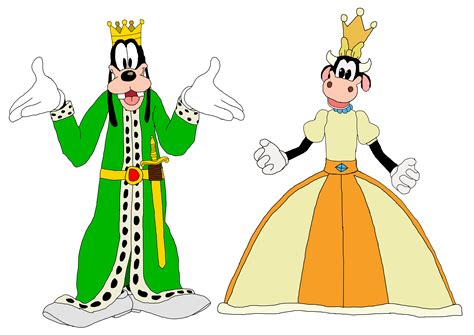 King Goofy and Queen Clarabelle Cow - Mickey Mouse Clubhouse - Disney Fan Art (36289918) - Fanpop