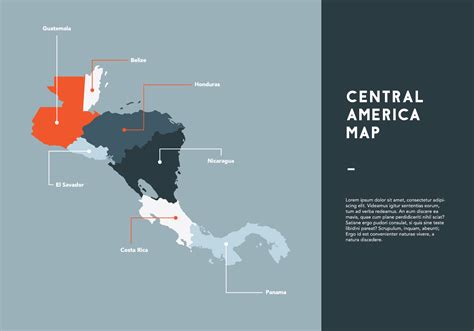 Central America Map Vector 147824 Vector Art at Vecteezy